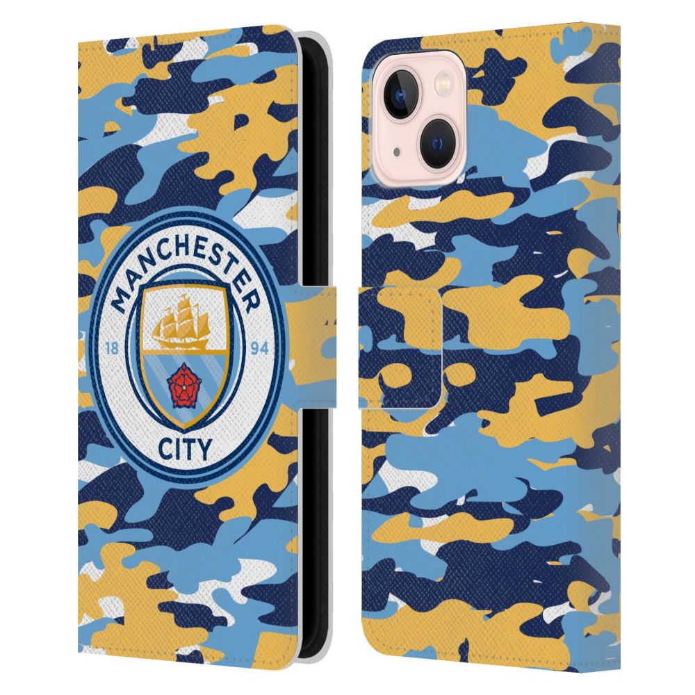 MANCHESTER CITY FC マンチェスターシティFC - Club レザー手帳型 / Apple iPhoneケース - PGS